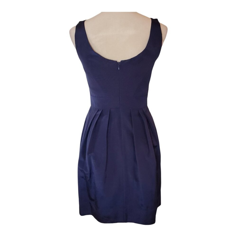 SHOSHANNA Mini Cocktail Dress Sleeveless Royal Blue Made in USA - Picture 5 of 9